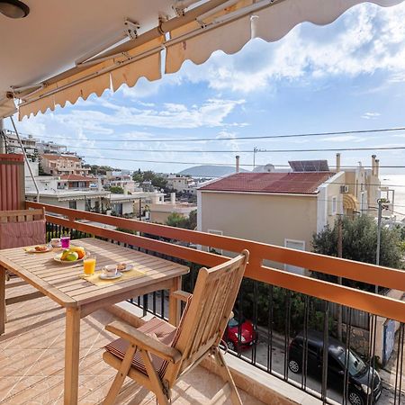 Sea View Apartment 100M From The Beach Saronida Exterior photo
